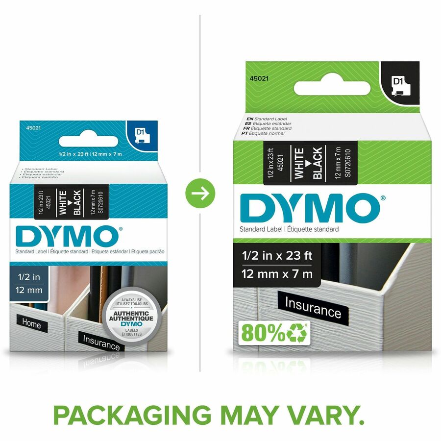 Dymo D1 Tape Thermal Label