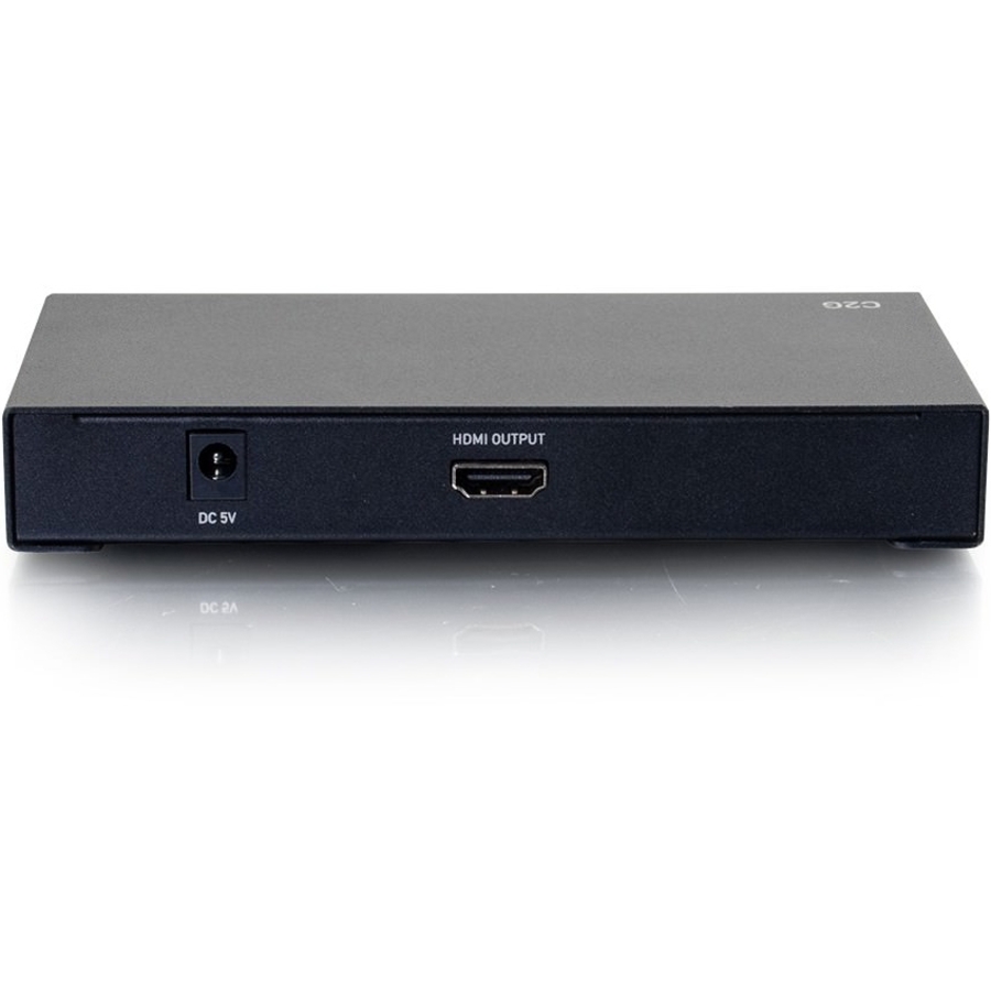 C2G Mini DisplayPort, USB-C, HDMI, VGA+3.5mm 4K Adapter Switch TAA