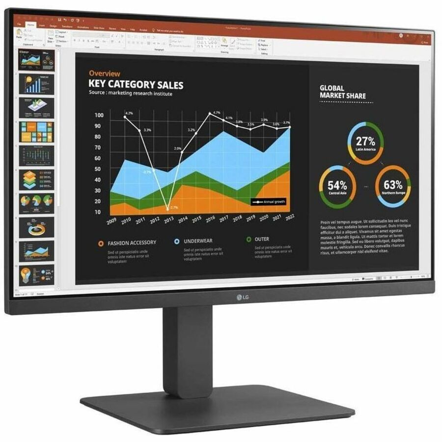 LG 27BR750C-C 27" Class Full HD LCD Monitor - 16:9