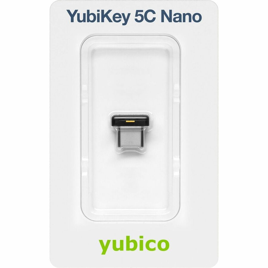 Yubico YubiKey 5C Nano - RSA 2048-bit, RSA 4096, ECC p256/ECC p384 Encryption