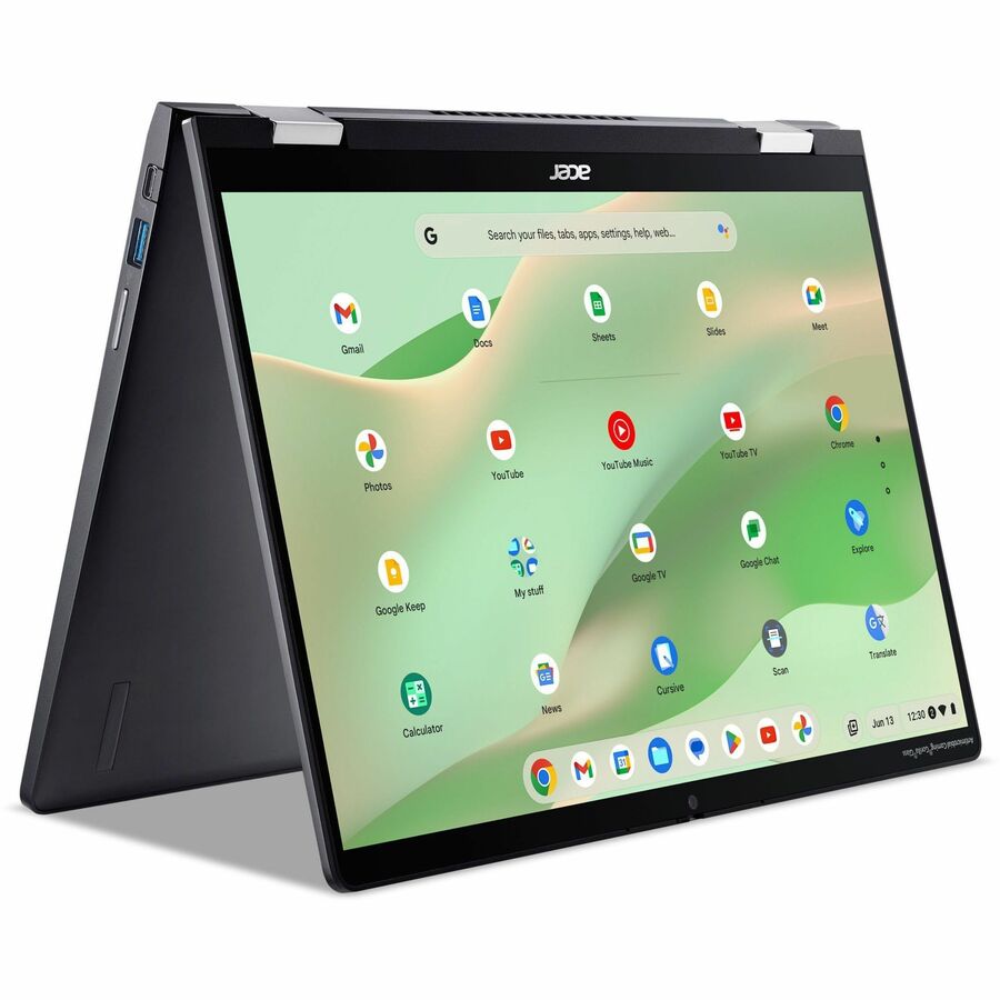 Acer Chromebook Spin 714 CP714-2W CP714-2W-56B2 14" Touchscreen Convertible 2 in 1 Chromebook - WUXGA - Intel Core i5 13th Gen i5-1335U - 8 GB - 256 GB SSD - English (US) Keyboard - Steel Gray