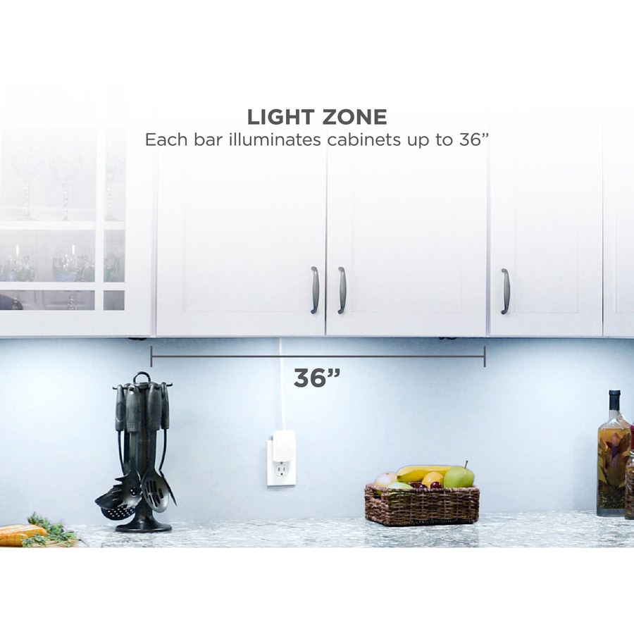 Bostitch Push Wire Under Cabinet Light Bar - LED Bulb