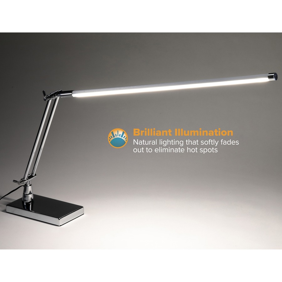 Picture of Bostitch Modern LED Clamp Desk Lamp, Chrome