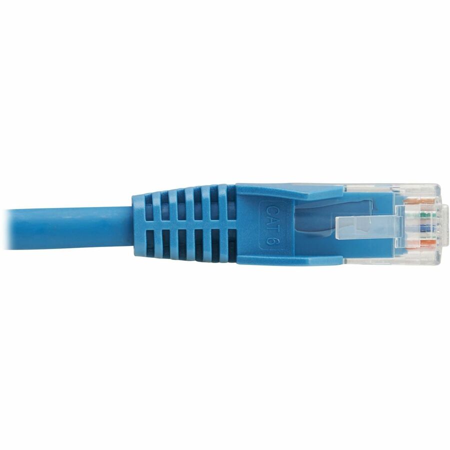 Eaton Tripp Lite Series Cat6 Gigabit Snagless Molded UTP Ethernet Cable (RJ45 M/M), PoE, LSZH, Blue, 1 m (3.3 ft.)