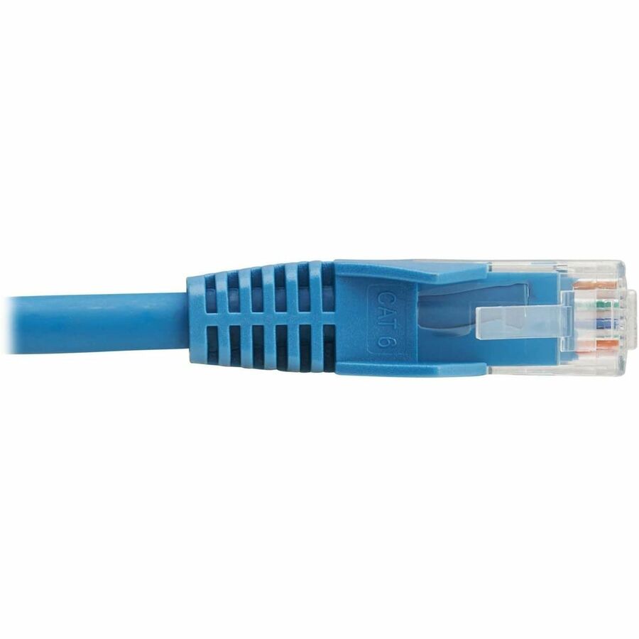 Eaton Tripp Lite Series Cat6 Gigabit Snagless Molded UTP Ethernet Cable (RJ45 M/M), PoE, LSZH, Blue, 1.5 m (4.9 ft.)