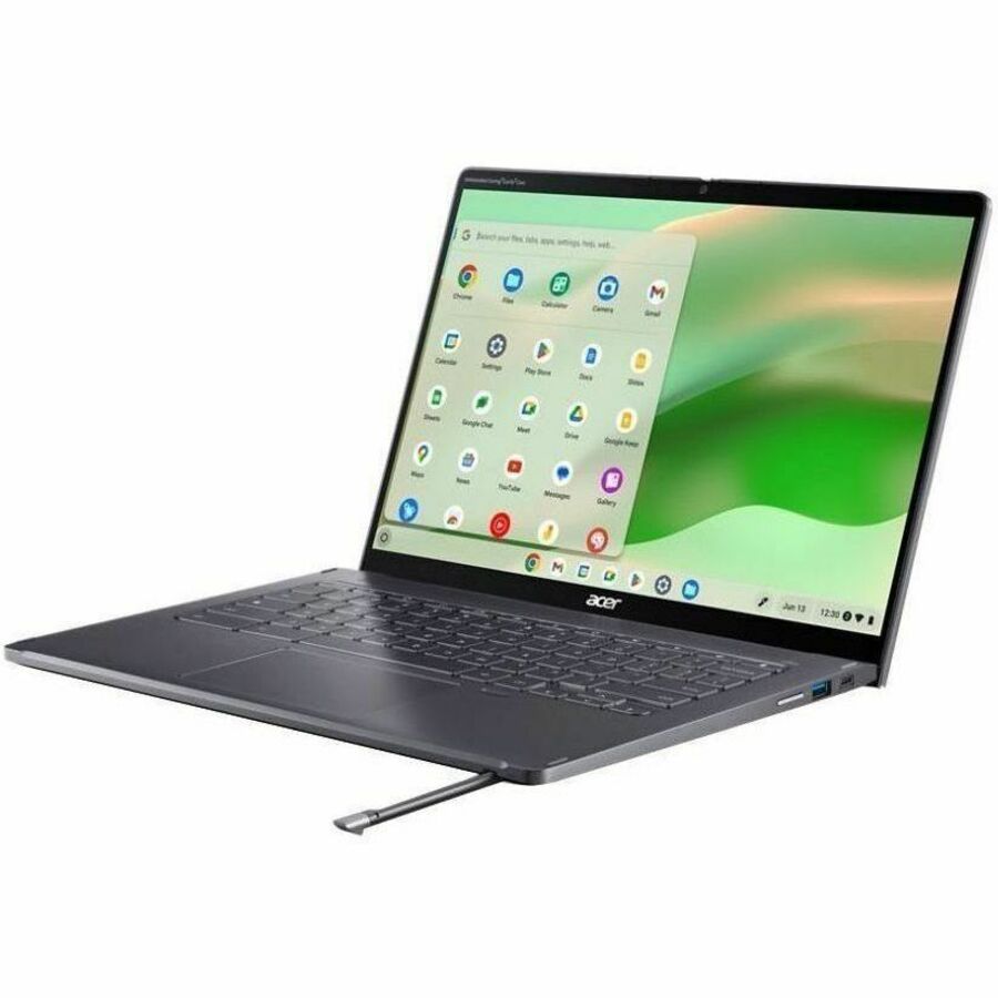 Acer Chromebook Spin 714 CP714-2WN CP714-2WN-320J 14" Touchscreen 2 in 1 Chromebook - WUXGA - 60 Hz - Intel Core i3 13th Gen i3-1315U - 8 GB - 256 GB SSD - English (US) Keyboard - Iron