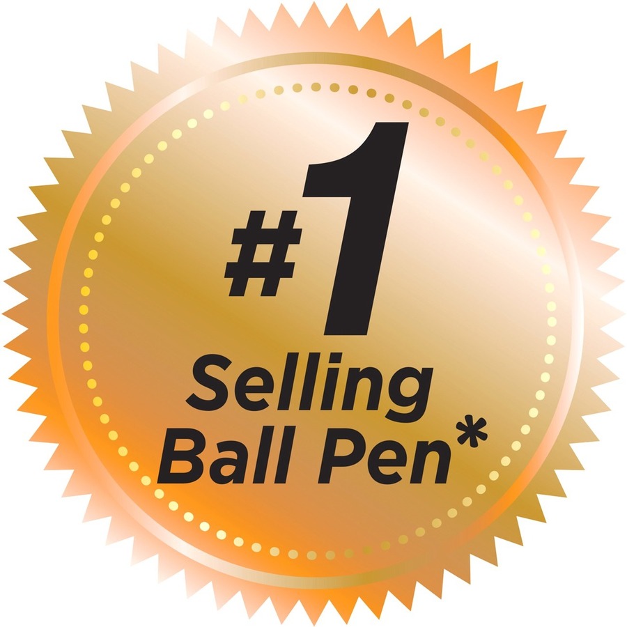 BIC Round Stic Ballpoint Pen - Medium Pen Point - Blue - 60 / Box = BICGSM609BL