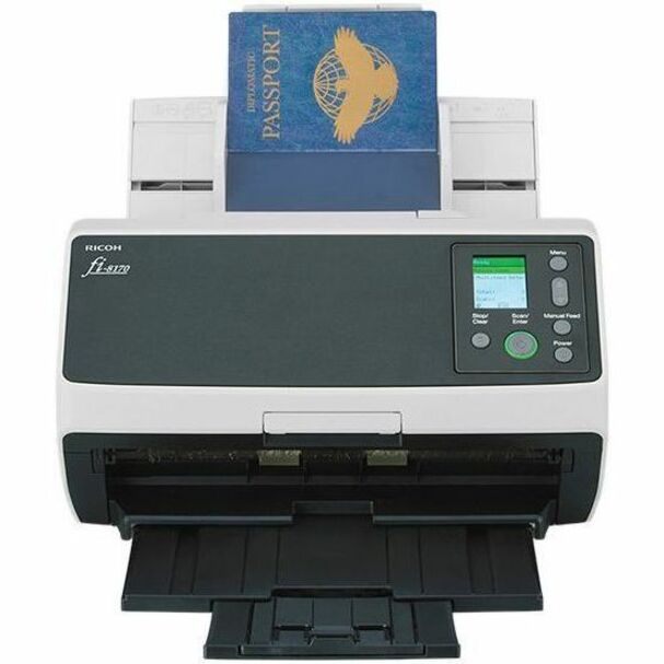 Ricoh fi-8170 ADF/Manual Feed Scanner - 600 dpi Optical - TAA Compliant