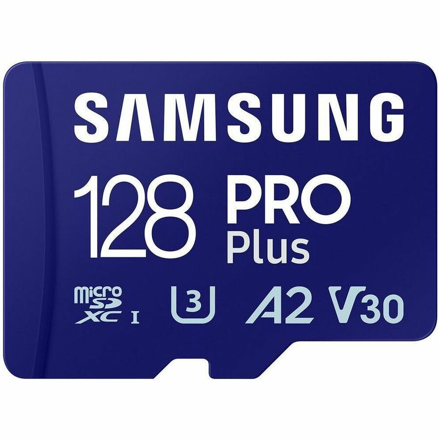 Samsung PRO Plus 128 GB Class 10/UHS-I (U3) V30 microSDXC - 1 Pack