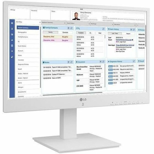 LG 24CR670NK6P All-in-One Thin Client - Intel Pentium N6005 Quad-core (4 Core) 2 GHz - White