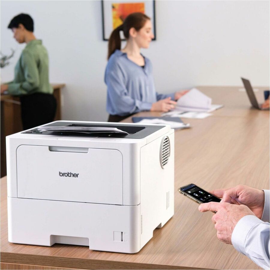 Brother HL-L6210DW Business Monochrome Laser Printer with Large Paper Capacity, Wireless Networking, and Duplex Printing - Printer - 50 ppm Mono Print - 1200 x 1200 dpi class - Gigabit Ethernet - Hi-Speed USB 2.0