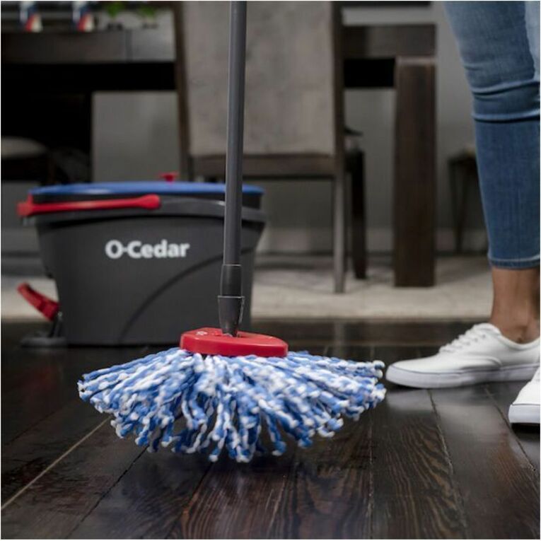 O-Cedar EasyWring Rinse Clean Mop Refill - MicroFiber - Multi - 2 / Pack