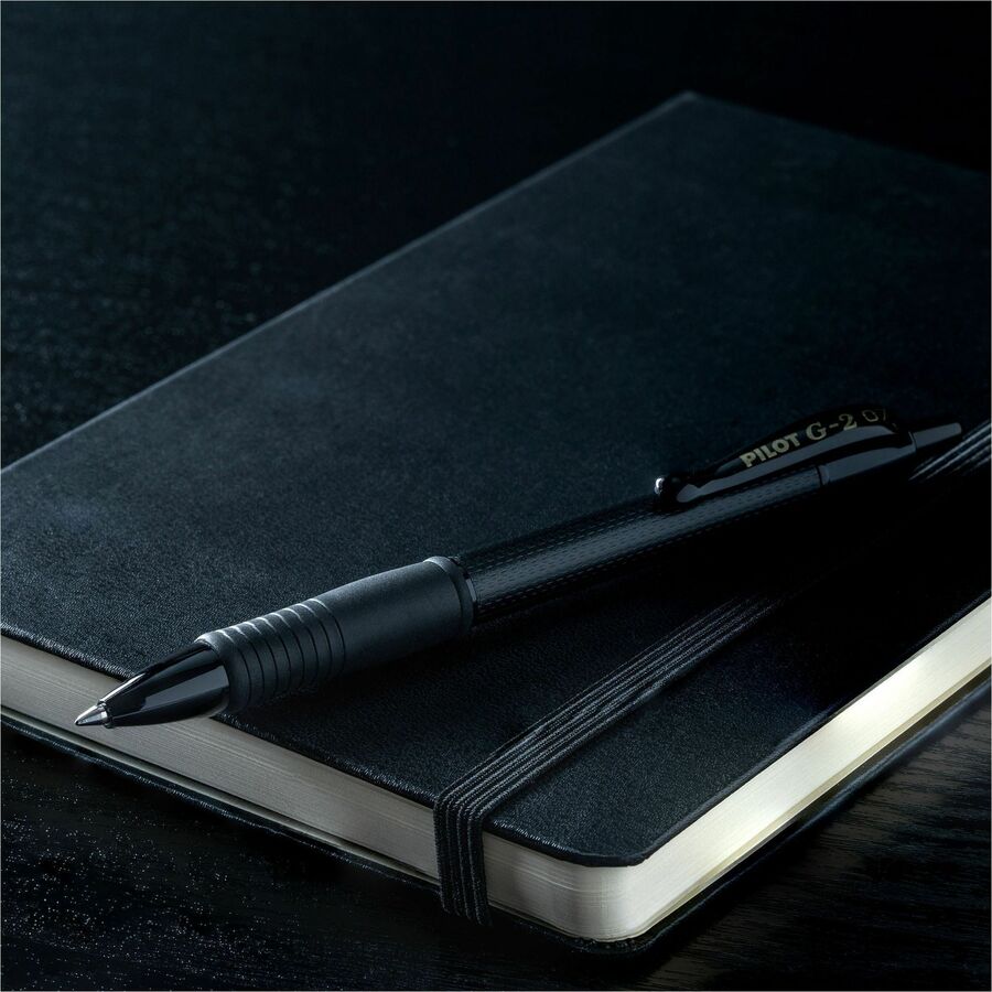 PIL19855 - From the makers of G2 comes a striking, premium gel pen that will truly give you the edge in all your writing. Smooth writing of this G2 Edge combines a stunningly innovative, laser-etched design and cushioned comfort grip with vibrant, quick-drying gel ink for a truly high-performance writing experience. Durable, fine (0.7mm), tungsten carbide tip produces archival-safe ink for smooth, long-lasting writing.Rebate: $15 Visa Card w $50 Pilot Pen Purchase View Rebate Details