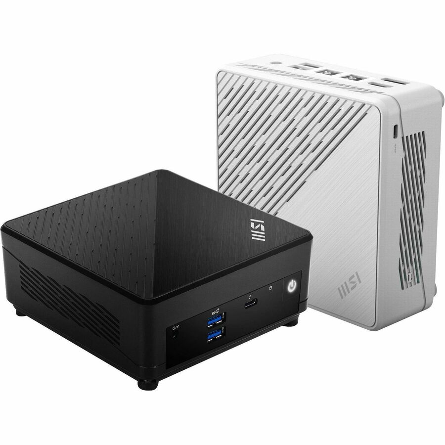 MSI Cubi 5 12M-266US Desktop Computer - Intel Core i3 12th Gen i3-1215U - 8 GB - 1 TB PCI Express NVMe SSD - Mini PC - Windows 11 - 1 Year Warranty