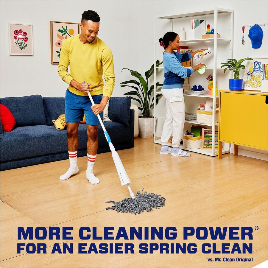 Mr. Clean Multi-Surface Cleaner - For Multi Surface, Multipurpose - Concentrate - Liquid - 23 fl oz (0.7 quart) - Lemon Scent - 1 Bottle - Long Lasting, Phosphate-free - Yellow