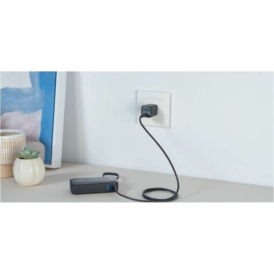 ANKER ANKER NANO POWER BANK 10K MAH 30W BUILT-IN USB-C CABLE BLACK — alternate view 4