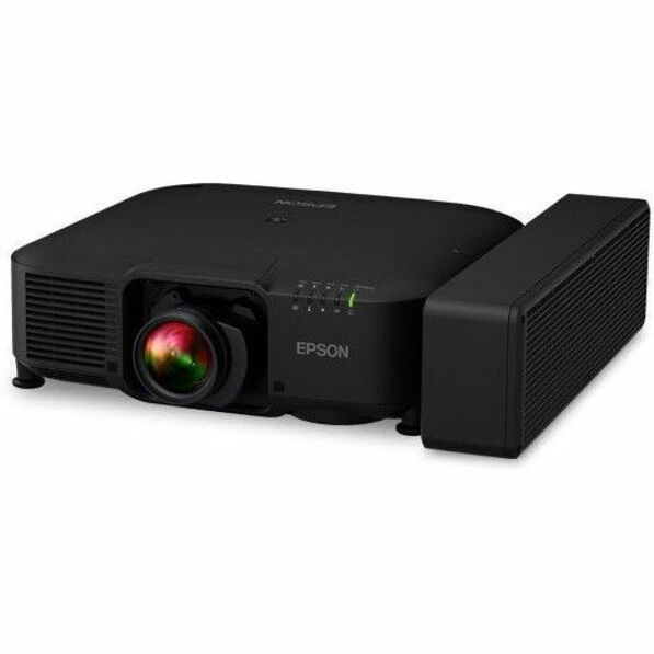 Epson ProAV EBPQ2010B black 10,000 lumen 4K laser projector for ProAV installations — alternate view 4