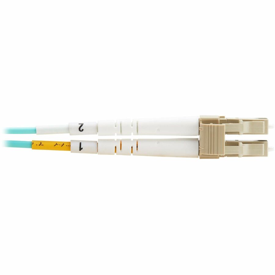 Eaton Tripp Lite Series 10Gb Duplex Multimode 50/125 OM3 OFNP Fiber Patch Cable (LC/LC) - Aqua, 7 m (23 ft.), TAA