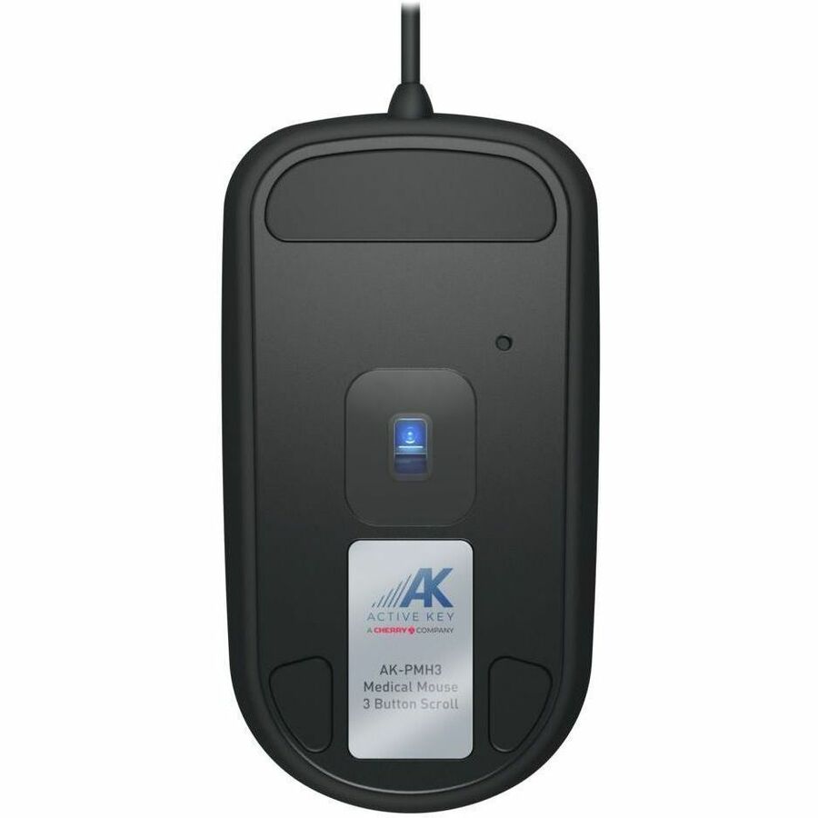 CHERRY AK-PMH3 Medical Mouse - 3-Button Scroll, Wired, Black