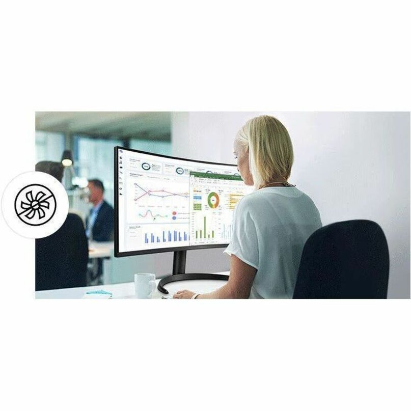 LG UltraWide 34CR65 34CR651N-6P All-in-One Thin Client - 1 Pentium Silver N6005 Quad-core (4 Core) 2 GHz