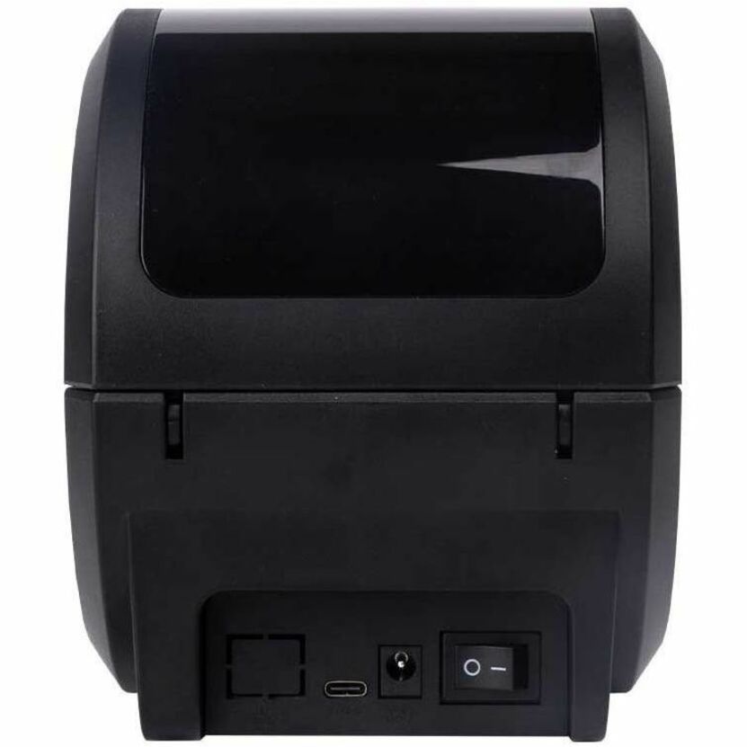 IntekView TLP200 Visitor Management, Courier Service, Lab Direct Thermal Printer - Monochrome - Label Print - Bluetooth - Black, Beige