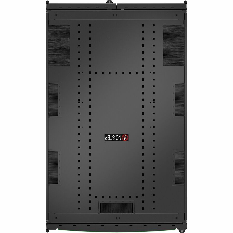 APC NetShelter SX Server Rack Gen 2, 45U, 2124H x 750W x 1200D mm, with Sides, Black [TAA]
