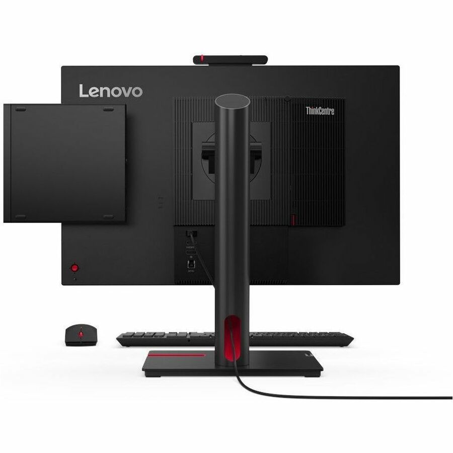 Lenovo ThinkCentre M70q Gen 5 12TD001YUS Desktop Computer - Intel Core i5 14th Gen i5-14500T - vPro Technology - 32 GB - 512 GB SSD - Tiny - Black