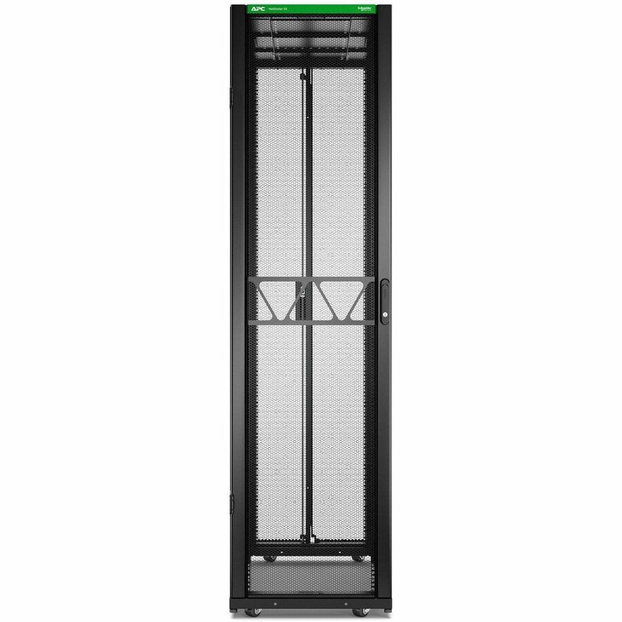 APC NetShelter SX Server Rack Gen 2, 48U, 2258H x 600W x 1200D mm, with Sides, Black [TAA]