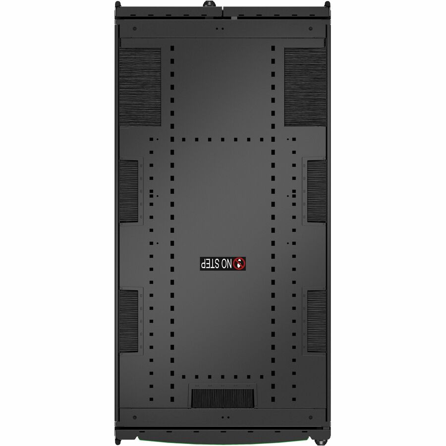APC NetShelter SX Server Rack Gen 2, 42U, 1991H x 600W x 1200D mm, with Sides, Black [TAA]