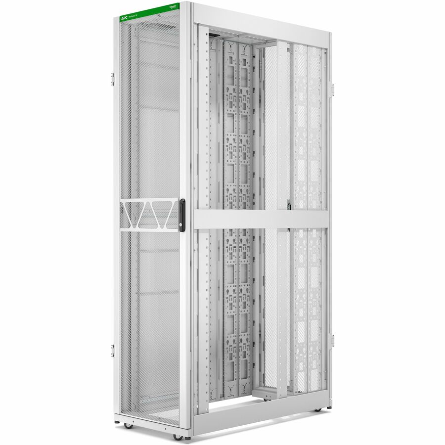 APC NetShelter SX Server Rack Gen 2, 48U, 2258H x 600W x 1200D mm, with Sides, White [TAA]
