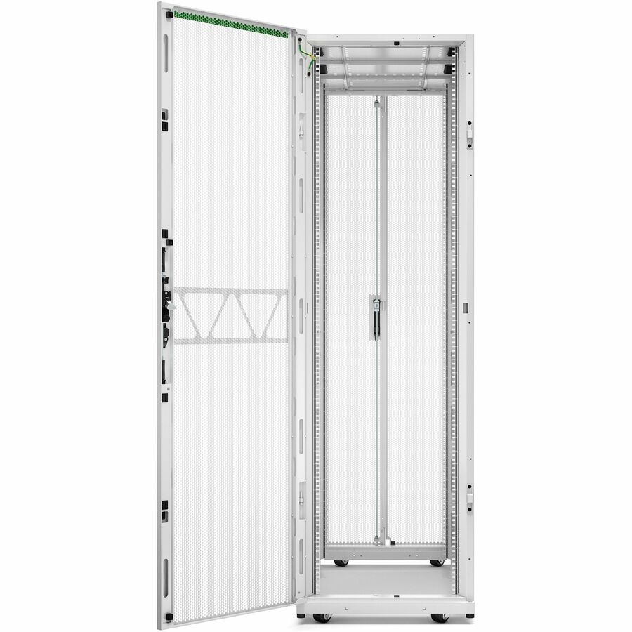 APC NetShelter SX Server Rack Gen 2, 42U, 1991H x 600W x 1200D mm, with Sides, White [TAA]