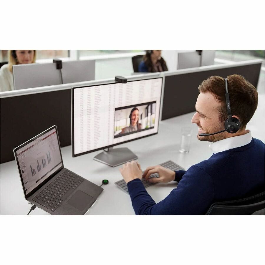 Jabra Engage 55 SE Headset - Microsoft Teams Certification - Stereo - Binaural