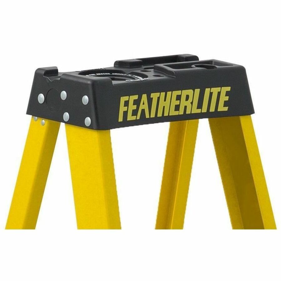 Featherlite 6906 6' Extra-Heavy Duty Fiberglass Stepladder