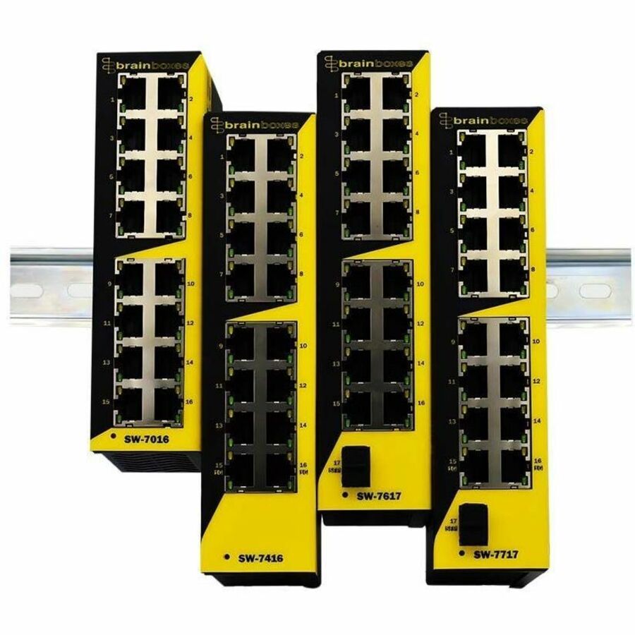 Brainboxes SW-7016 Ethernet Switch