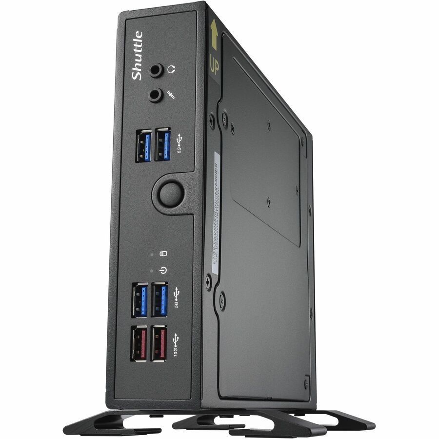 Shuttle XPC slim DS50U3 Barebone System - Slim PC - 1 x Processor Support - 1 Core i3 13th Gen i3-1315U 1.20 GHz Dual-core (2 Core)