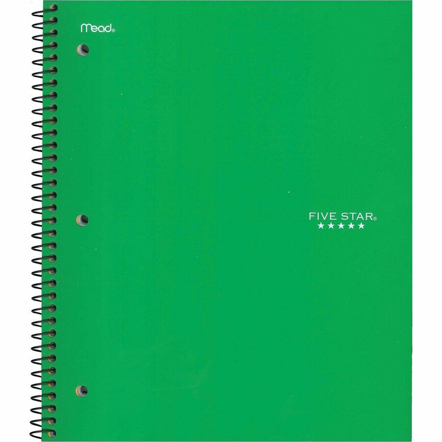 Five Star Wirebound, 1-Subject Premium Heavy Weight Notebook, 11" X 8-1/2" , 100 Sheets