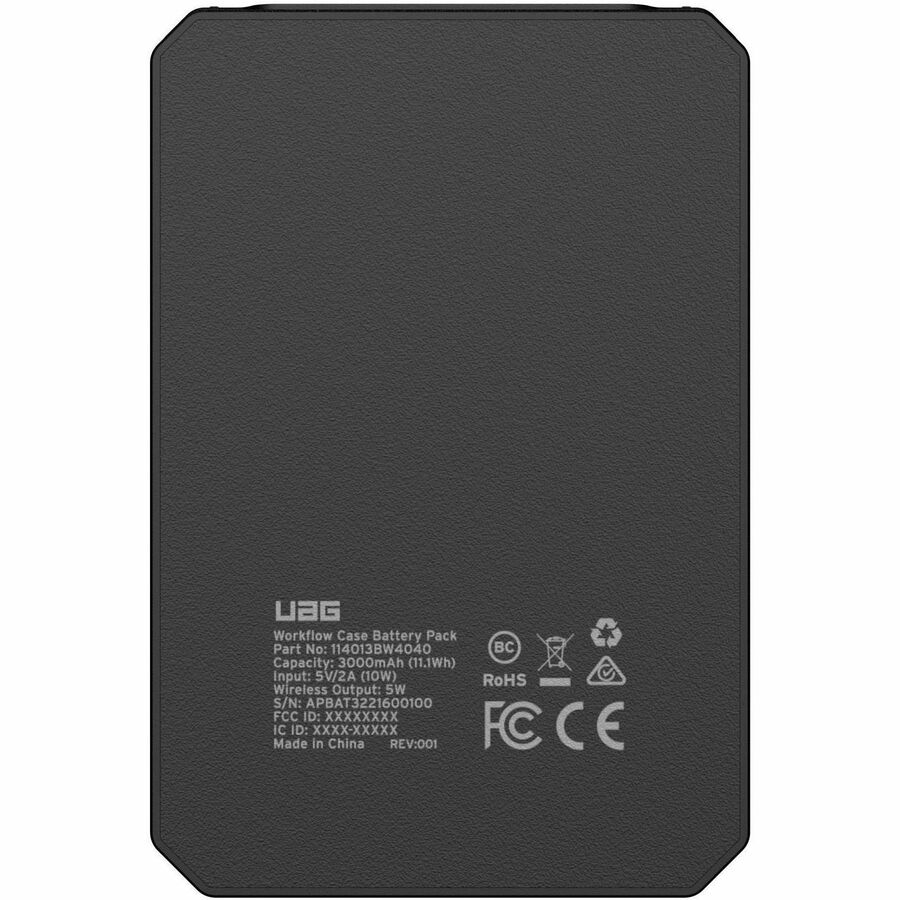 Workflow 3,000mAh Standard Battery Pack - Black - 3200 mAh - Black
