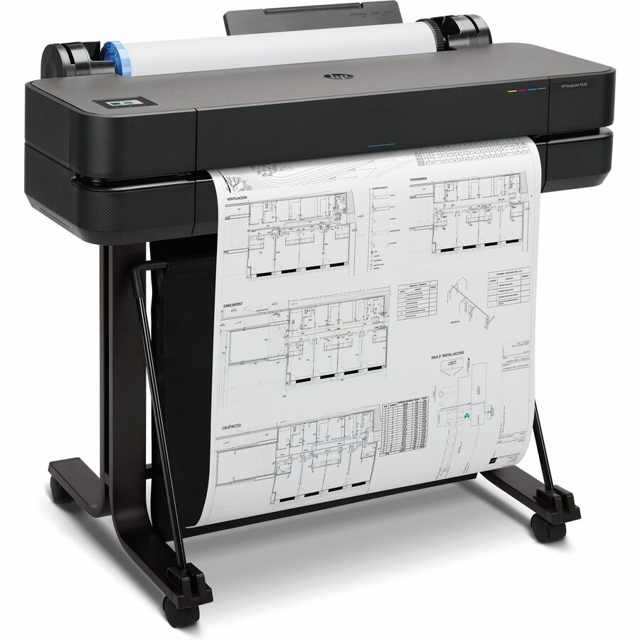 HP Designjet T630 A0 Inkjet Large Format Printer - Includes Printer - 24" Print Width - Color