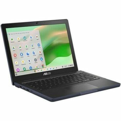 ASUS Chromebook CR1204CTA-YZ84 in grey with 12.2-inch WUXGA display, Intel N150, 8 GB memory, and 64 GB storage — alternate view 4