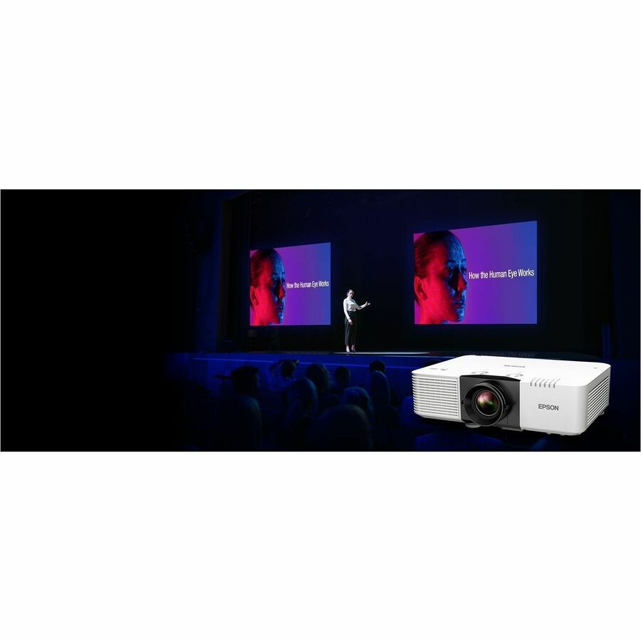 Epson PowerLite L790U Standard Throw 3LCD Projector - 21:9 - Ceiling Mountable - White