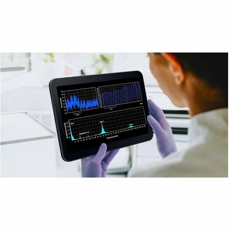 Samsung Galaxy Tab Active5 Pro 5G Enterprise Edition Rugged Tablet - 10.1" WUXGA - Qualcomm SM7635 Snapdragon 7s Gen 3 (4 nm) Octa-core - 6 GB - 128 GB Storage - Android 15 - 5G - Green - 1 Each