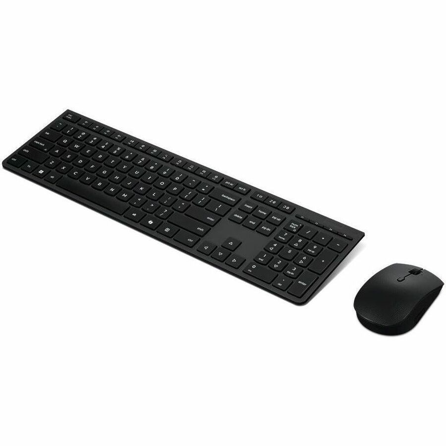 Lenovo Professional Wireless Rechargeable Combo Keyboard and Mouse-French Canadian 058