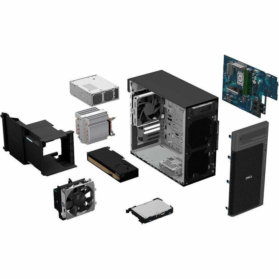 Dell Pro Max FCT2250 Desktop Computer - Intel Core Ultra 7 265 - vPro Technology - 16 GB - 512 GB SSD - Tower — Alternate-Image4 image 10