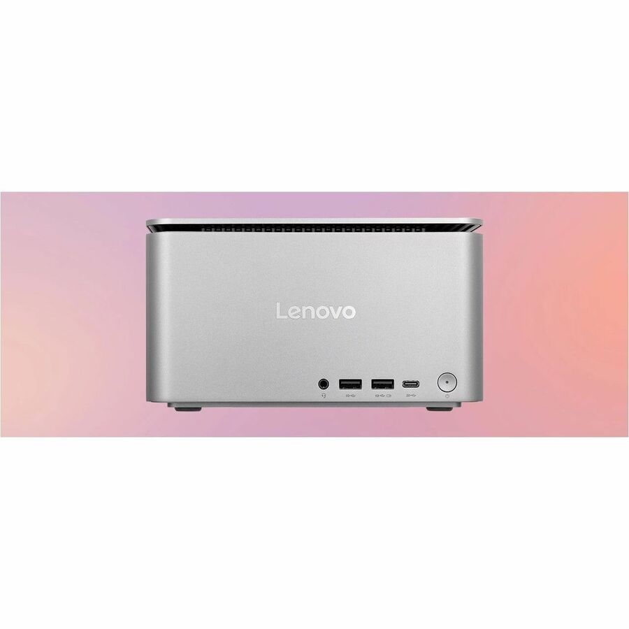 Lenovo ThinkCentre neo Ultra 12W1003EUS Desktop Computer - Intel Core i5 14th Gen i5-14500T - 16 GB - 256 GB SSD - Tiny - Luna Gray