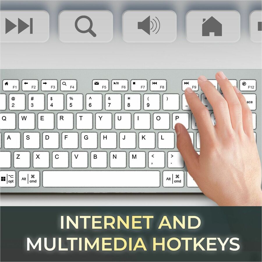 Adesso - Clavier EasyTouch AKB-730UW