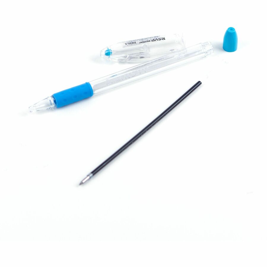 Pentel R.S.V.P. Ballpoint Pen, (0.7mm), Sky Blue Ink