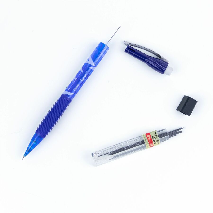 Pentel Icy Mechanical Pencil (0.5mm), Blue Barrel