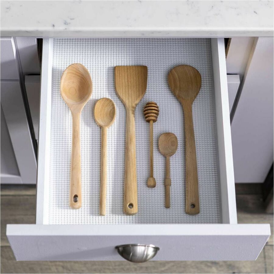 Duck EasyLiner Brand Shelf Liner - White, 12 in. x 10 ft.