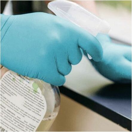 Picture of Gloveworks Industrial Blue Powder-Free Nitrile Gloves
