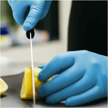 Picture of X3 Industrial Blue Powder-Free Nitrile Gloves
